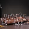 10ml/15ml Classic SGlass Transparent High Footed Wine Glass Luxury Bullet Cup Wine Utensils Baijiu Glass Party Bar Glassware