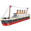 LIN01010 Titanic Model Mini Particle Assembling Building Blocks Toy Ship Cruise Ship Ornaments 1288pcs