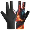 Non Slip Billiards Glove Elastic Billiard Training Gloves Three Fingers Glove  Fitness Accessories