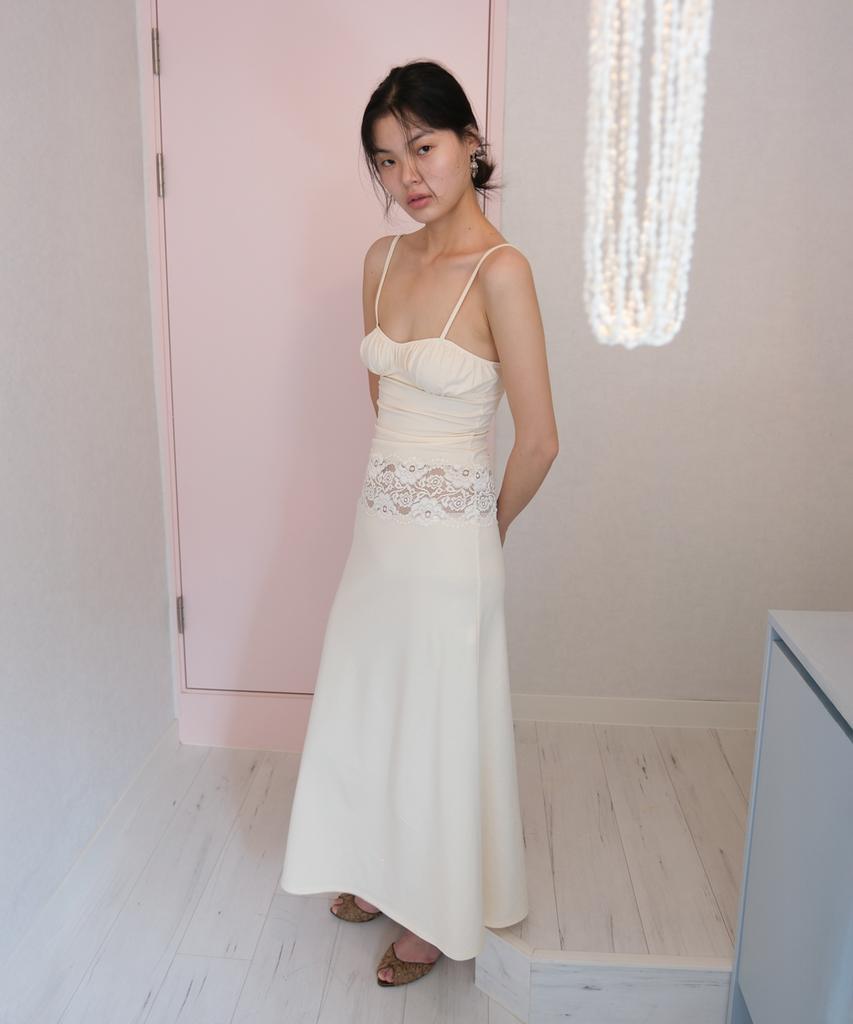 Lujeuseullibobeo Lace Meadow Dress *Cream