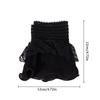 1Pair Spring Autumn Detachable Sleeve Cuffs Lace Cuffs Fake Sleeve Ruffles Elbow Sleeve Sun Protection Gloves Sweater Decorative