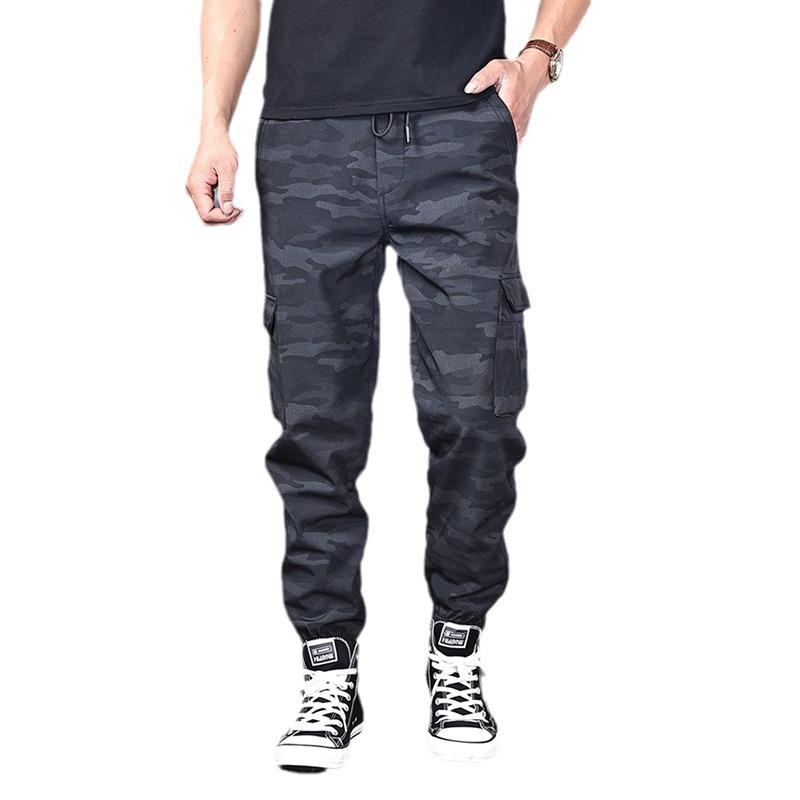 Men's Summer Quick-Dry Loose Fit Elastic Cuff Cargo Pants