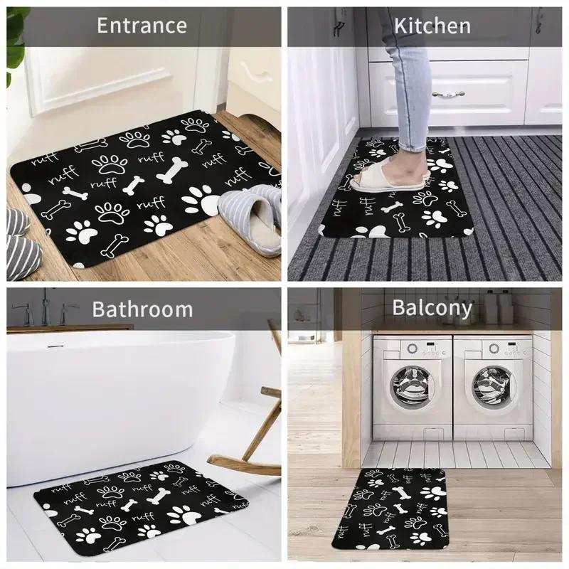 Christmas Snowman Doormat Non-Slip Entrance Doormat Home Decor Carpet for Living Room Rugs Bathroom Floor Rug