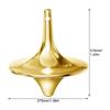 Metal Gyro Silver Hand Spinning Top Fingertips Small Cyclone Gyroscope Anti Stress Fidget Toys For Teenagers  Adults Xmas Gifts