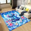 1pc Angel Stitch Pattern Area Rug Soft Flannel Floor Mat for Living Room,Office,Bedroom and Carpet