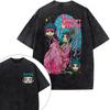 Hot Anime The Apothecary Diaries Maomao Clothing Men Women Tshirts Washed Cotton Tee Retro Oversized T-shirt Harajuku T Shirt