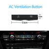 Dashboard Air Conditioning AC Button Venlitation Key Cap Repair Kit Replacement For BMW X3 F25 2014-2017 X4 F26 2013-2018
