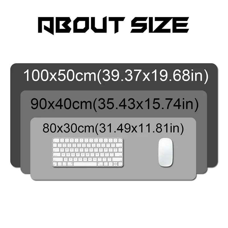 50x100cm PC Anime Cartoon New HD Desk Mat Bloodborne Large Gaming Mouse Pad Office Laptop Accessories Anti Slip Mousepad Carpet