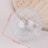 G4 Wire Light Shade 10mm Opening Fitter Globe Aluminum Wire Glass Ball Lamp Shade Replacement For G4 Ceiling Lamp Desk Lighting