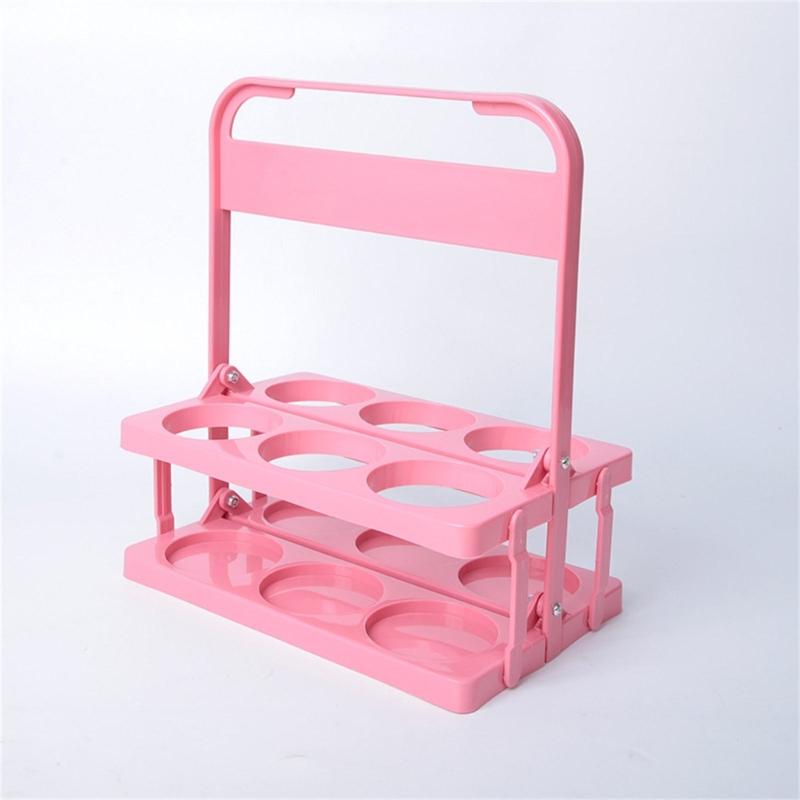 Beer Bottle Carrier Waterproof Drink Holder Plastic Material for Party Gathering