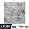 Self-adhesive 3d Three-dimensional Wall Stickers Foam Brick Pattern Decorative Stickers Retro Trend Background Wallpaper muraux