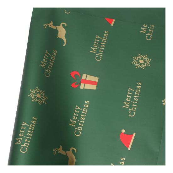 20 Sheets Christmas Wrapping Paper 22" X 22" Holiday Gift Wrap with Christmas Tree Snowflake Pattern for Party DIY Crafts Presents