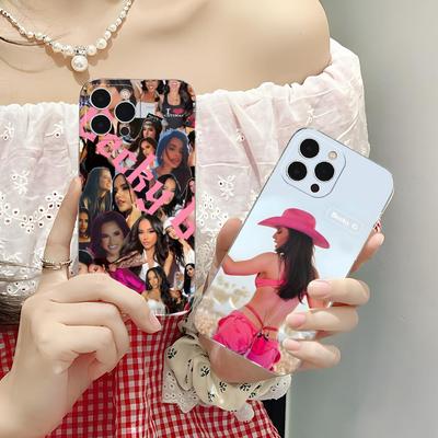 Modische Becky G Handyhülle für iPhone 16 15 14 13 12 11 X XR XS 8 6 Pro Max Plus Mini Klare Farbe Schutz Schön