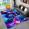 3D Cartoon Jojo's Bizarre Adventure Anime Carpet Rug for Living Room Bedroom Home Sofa Decoration,kids Play Non-slip Floor Mat