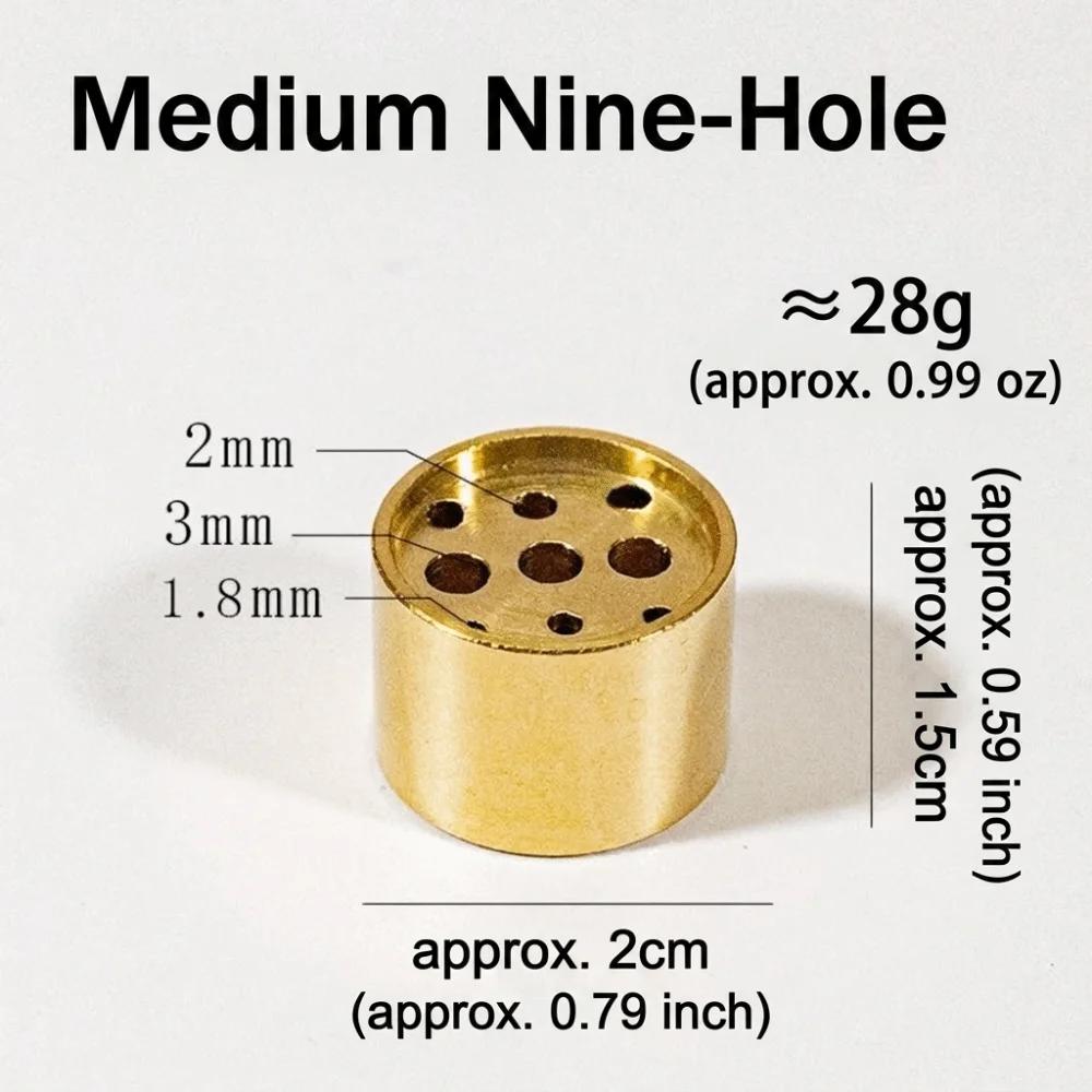 9 Holes Incense Holder Compact Ornament Fragrance Incense Stick Plate Versatile Vintage Mini Vase Meditation