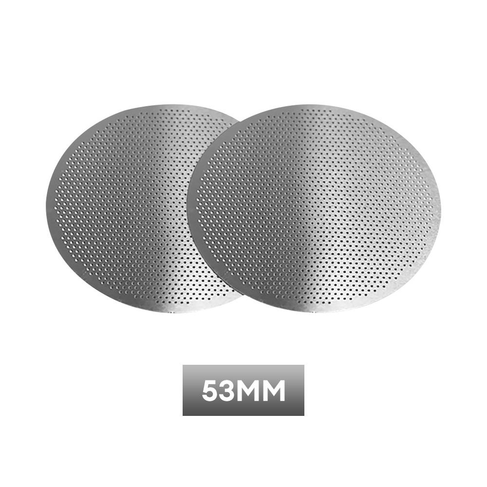51/53/58mm Reusable Coffee Filter Screen Heat Resistant Mesh Barista Coffee Making Puck Screen for Espresso Machine