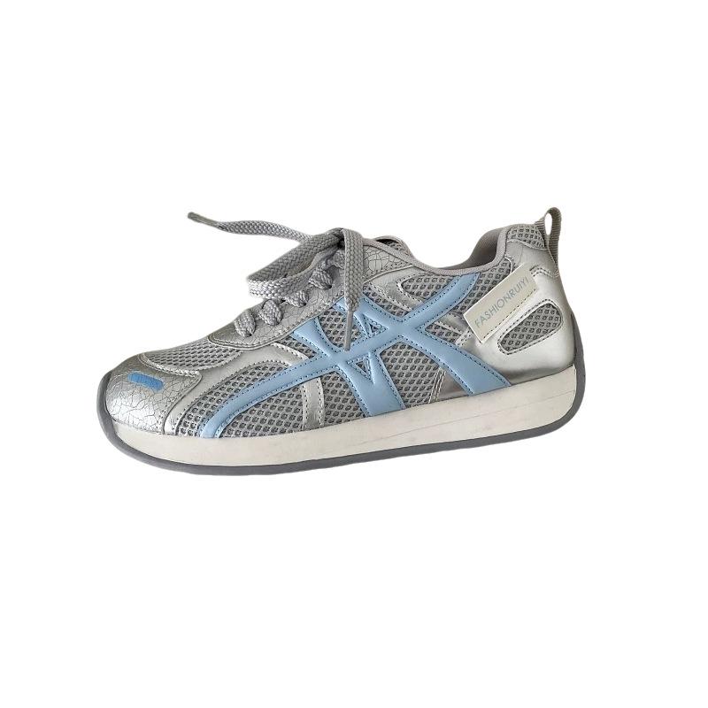 Sneakers Women's Summer Mesh Breathable New Running Shoes Lightweight Soft Sole Ultra-light Casual Dad Shoes