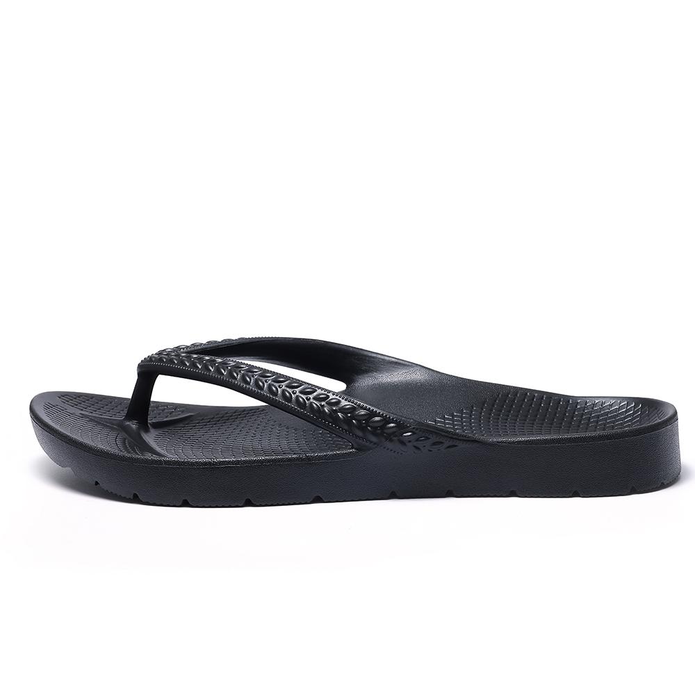 Fashion Shevalues Men's Flip Flops With Arch Support Comfort Lightweight Orthopedic Sandals For Plantar Fasciitis Fashion Beach Slippers