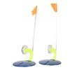 6 Set Ice Fishing Flag Kit Hands Free Efficient Winter Fishing Rod Indicator Flag Portable Angling Flag for Fishing