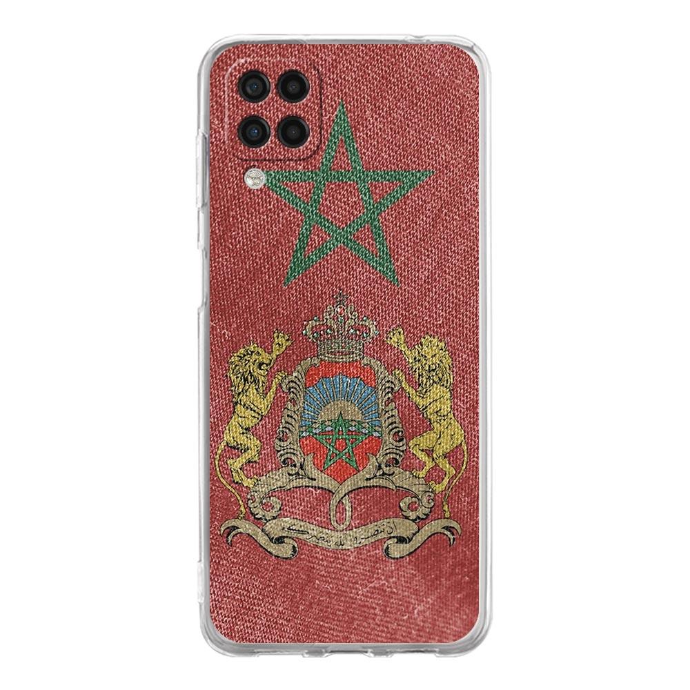 Marokkanische Flagge Maroc Marokko Handyhülle Für Samsung A13 A33 A35 A55 A73 A53 A23 A51 A71 A21S A31 A41 A05s A03S A15 A25 5G Hülle