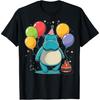 Celebration Hippo Event Verjaardagsfeest Hippopotamus T-Shirt