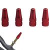 Mdikawe Bicycle Valve Caps, 4 Pcs Bicycle Tire Valve Stem Cap Bicycle Air Tire