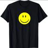 SMILEY FACE 100% Cotton T-shirt Mens Tees Top All Sizes S M L XL XXL Colours Black, White