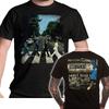 The Beatles T Shirt Vintage Abbey Road Crossing Black New  03MB
