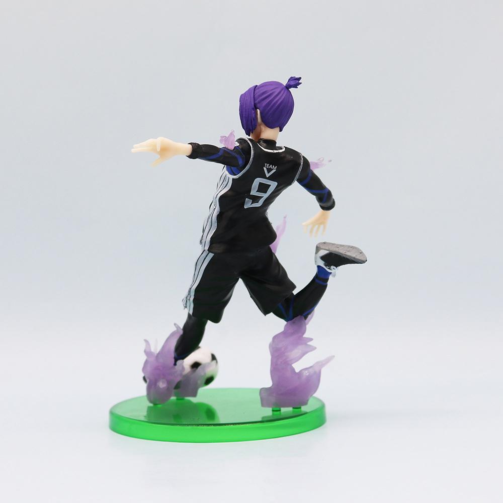 Lock Isagi Yoichi Reo Mikage Seishiro Nagi Action Model Collection Doll Toy BLUE Figure Play Football Xmas Gift Round Sensory Compression Bouncy