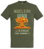 Pixel Nuclear War T-Shirt Nuclear Atomic Plant Explosion Weapons Bomb Gamer