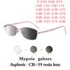 Photochromic Eye Glasses Men Women Myopia Eyeglasses Finished Glasses Students Short Sight Eyewear 0 -0.5 -1 -1.25 -1.5 -1.75 -6