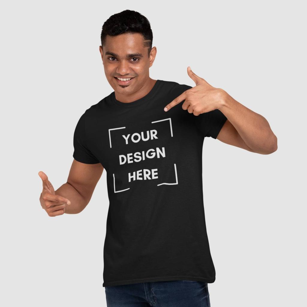 Waifu Sexy Anime Girl Model Black T-Shirt
