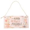 2Pcs Innovative Wooden Gift Hanging Plaque Board Pendant for Shop Festive Decoration
