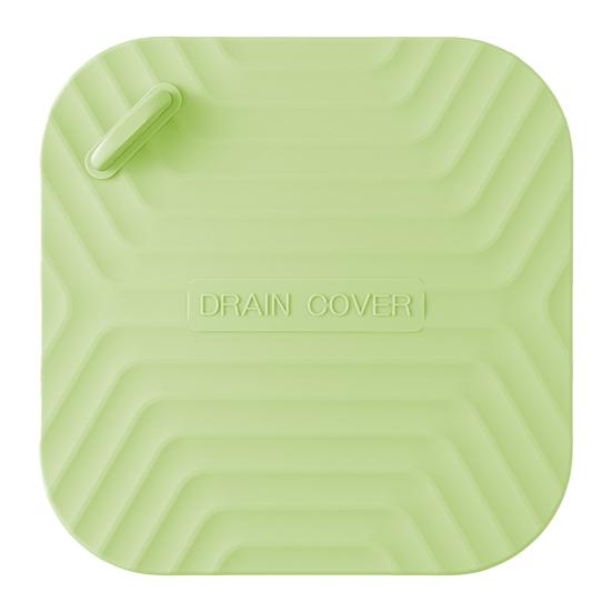 Shower Drain Cover Tub Stopper, Waterproof Silicone Floor Drain Cover with Handle, Universal Size Debris Catcher for Kitchen, Bathroom and Laundry