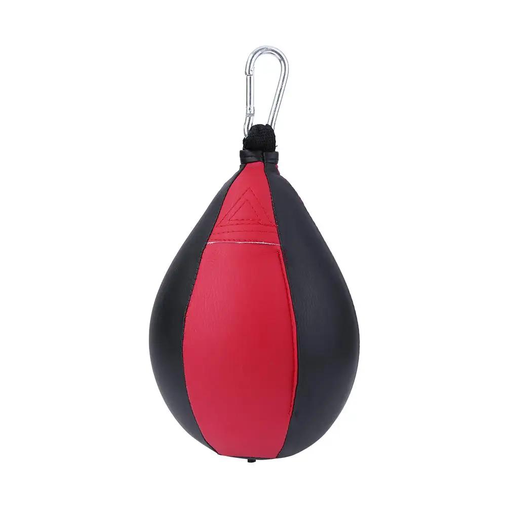 PU Boxbirne Boxsack Kinder Erwachsene Aufblasbar Reflex Speed Fitness Training Hängender Boxsack Speed Ball