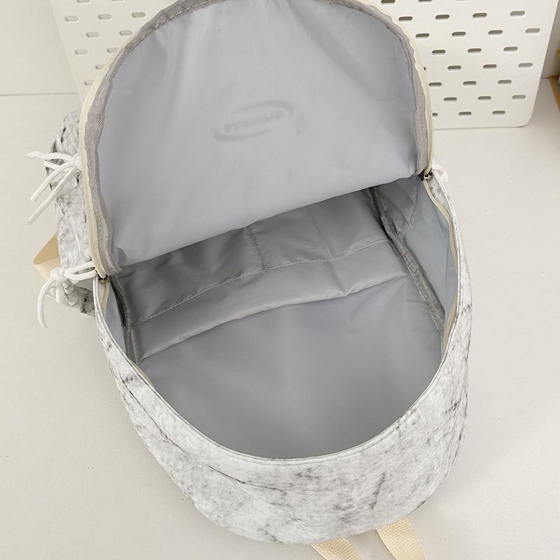 School Bag College Student Simple Tie-dye School Bag Niche Versatile Backpack Large Capacity Japanese Backpack Leisure Travel Shoulder Bag