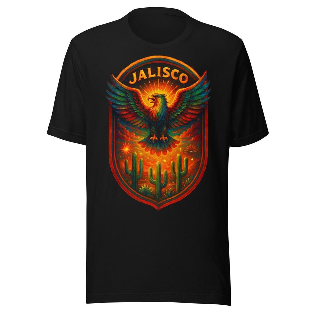 Jalisco Mexican Flag Unisex t-shirt