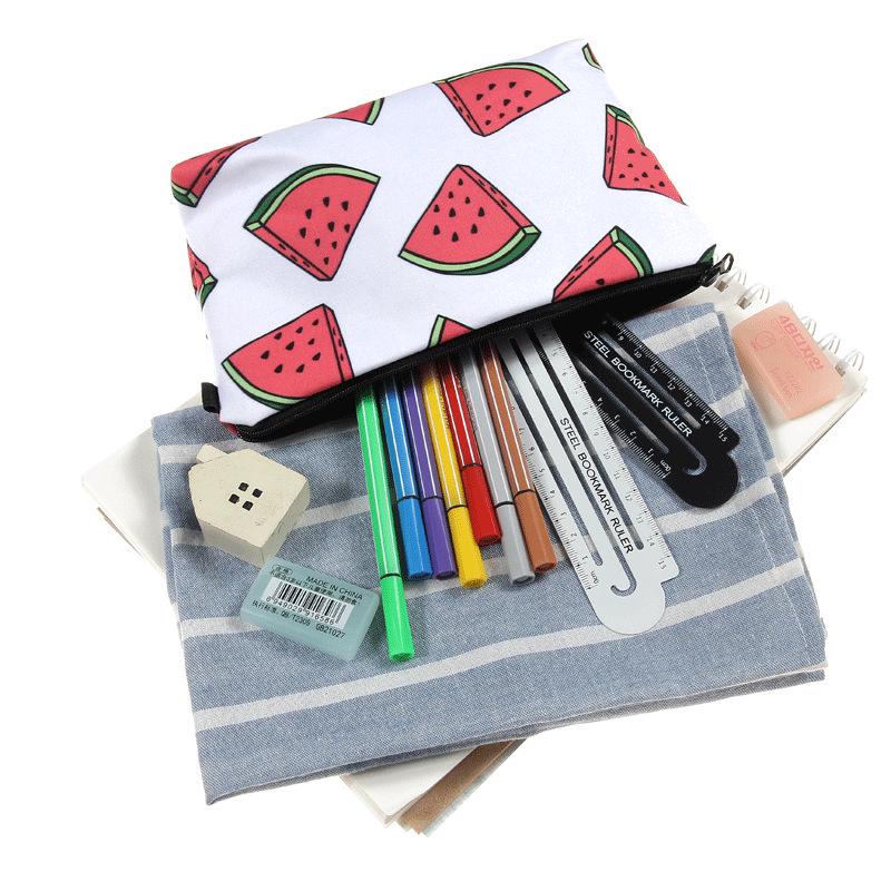 Women Print Cosmetic Bag Toiletries Organize Travel Storage Case ARI