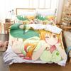Anime The Maid Dragon of Kobayashi-san Bedding Set Boys Girls Twin Queen Size Duvet Cover Pillowcase Bed Kids Adult Home Textile