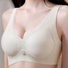 Women's Lace One Piece Seamless Underwear Gathering Adjustable No Steel Ring Bra Anti-Sagging Bra