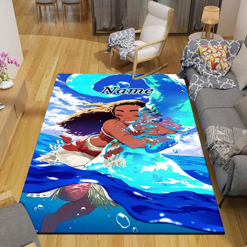 Custom 1Pc Princesses Pink Fantasy Rug Office Carpet Indoor Outdoor Entrance Doormat Nonslip Soft And Comfortable Living Room D916218