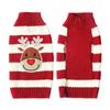 Christmas Dog Sweater Cute Cartoon Reindeer Xmas Pet Costume Puppy Cat Warm Clothes For Small Dogs Chihuahua Pug Winter Clothing