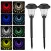 2/4/6Pcs Solar Garden Lights IP44 Waterproof Automatic On/Off Energy-Efficient Ultra-Bright LED Lawn Lamps Pathway Lights