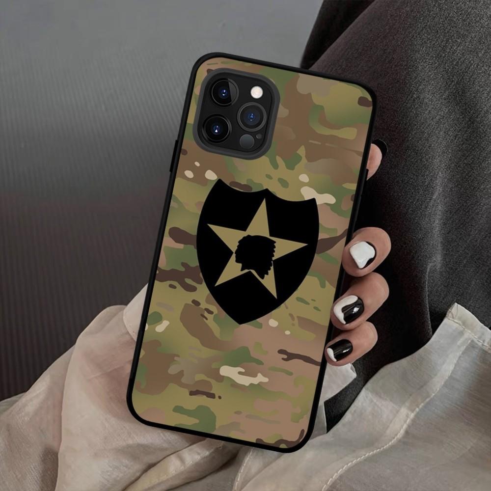Camouflage Camo Military Army Phone Case Silicone Soft For 15 Iphone 14 13 12 11 Pro Mini XS MAX 8 7 6 Plus X 2020 XR Shell