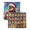~~ChristmasCalendar Countdown  Capybara Figure Advent Toy for Kid Adorable Home Decoration Lovable Christmas Ornaments