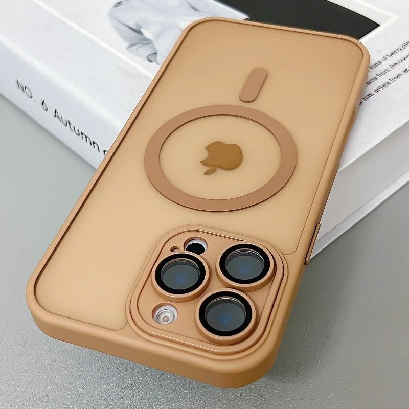 Magnetic Luxury Matte Translunt Armor Shockproof Case For iPhone 16 16e 15 14 Plus 12 13 11 Pro Max Wireless Charge Cover