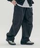 PSSHOPPER C/N High-Density Wide Cargo Pants [Black]