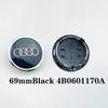 For Audi 8V4PCS Automotive Wheel Hub Center Cover Badge Modification Accessories Suitable for Audi S4 S6 A1 A2 Q2 Q3 TT A3 A4 A5 A6 A7 A8