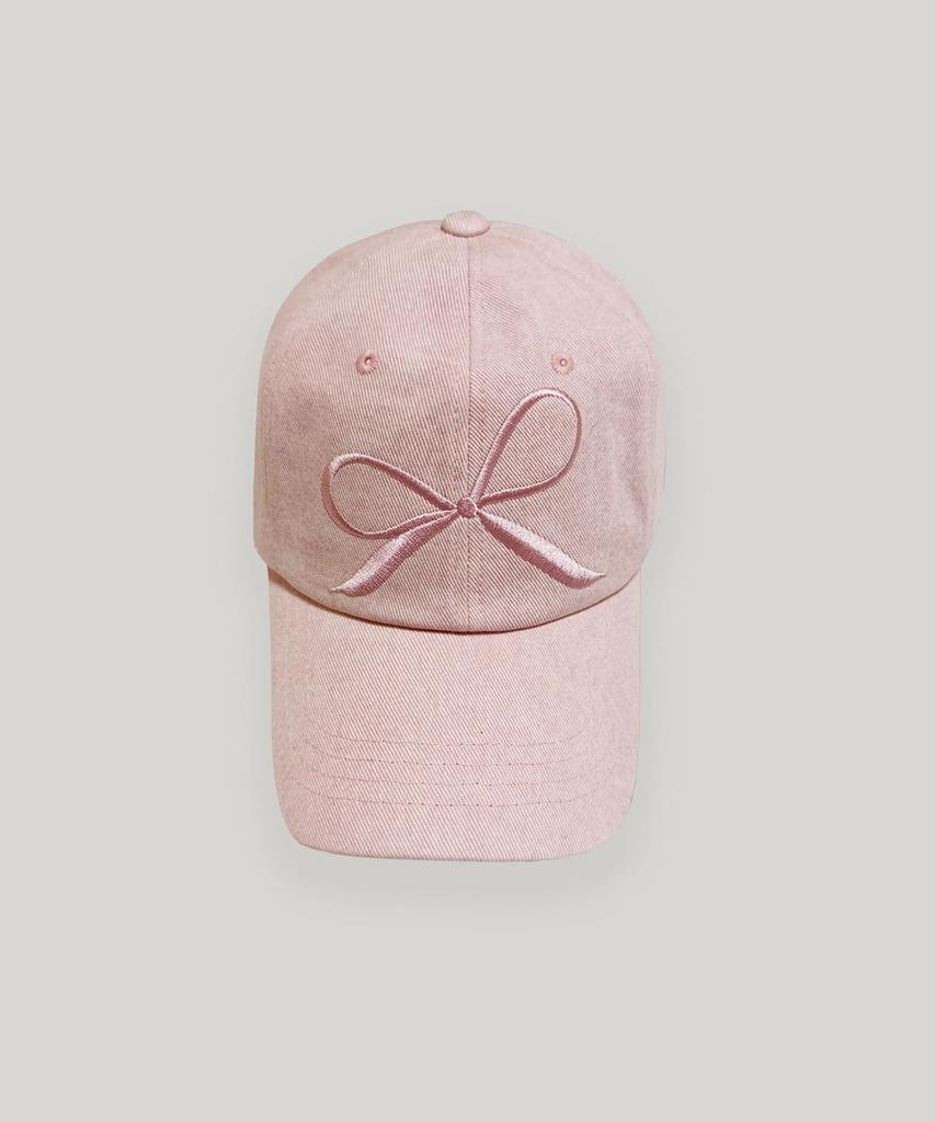UBEIGE Ribbon Pigment Ball Cap (Pink)