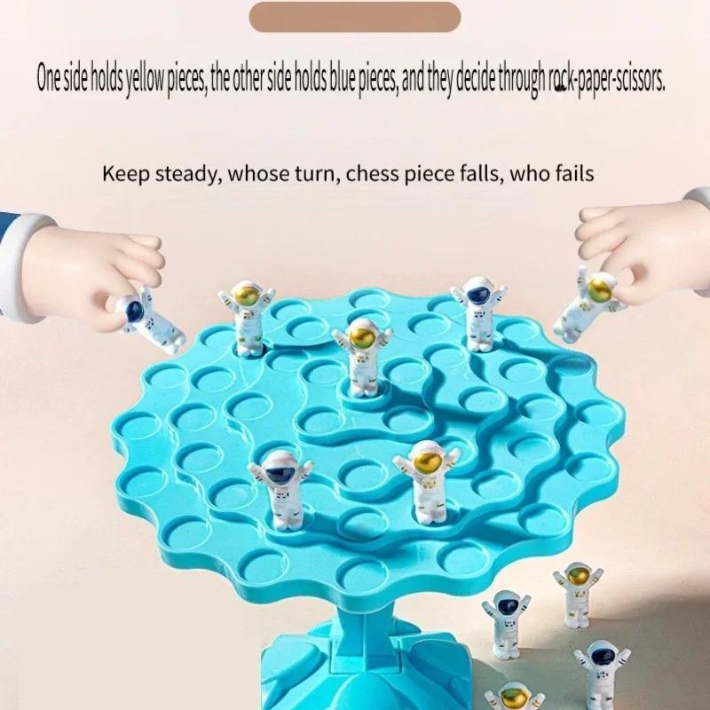Non-Toxic Interactive Toy Astronaut Balance Game% Children'S Concentration Training^&^ Parent-Child Desktop Game; Educational Fun!!!!